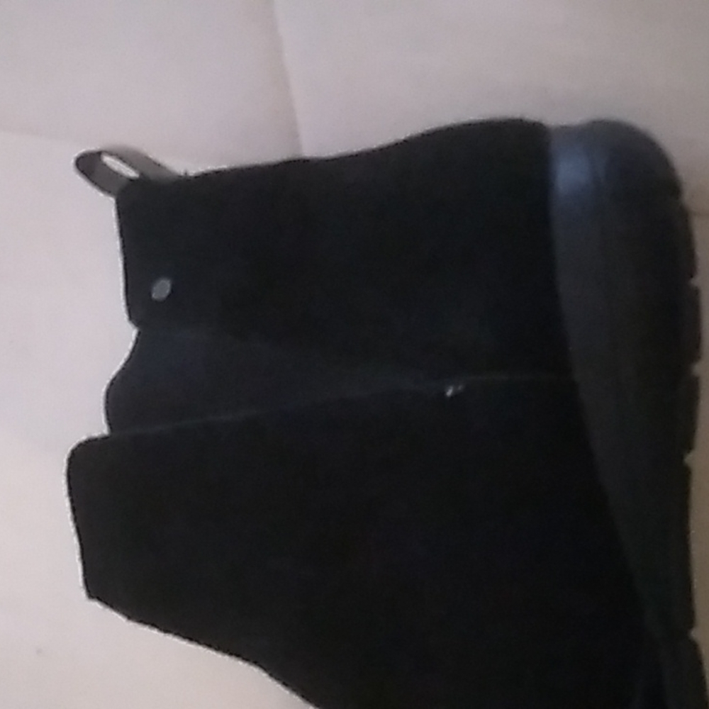 Black Ankle Booties - Picture 2 of 4